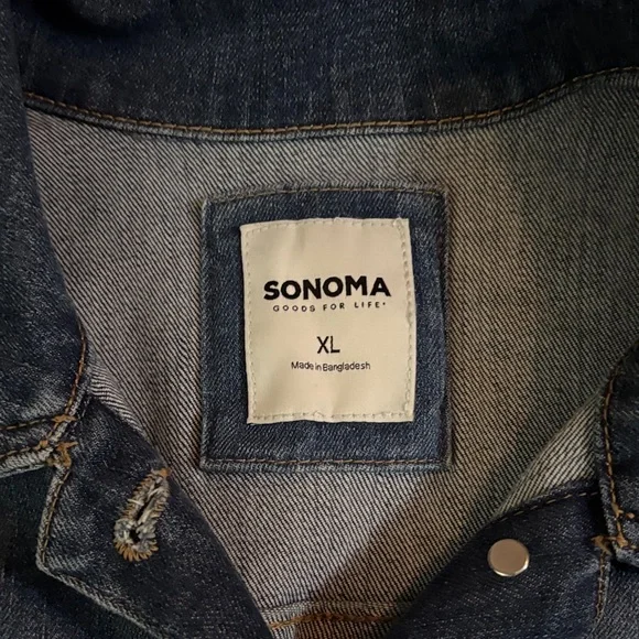 Sonoma Dark Blue Denim Jacket - Picture 2 of 3